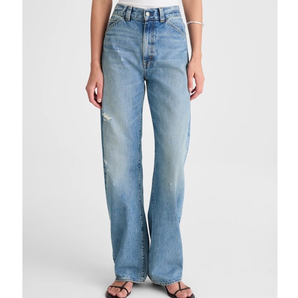Madewell Denim - NWT Madewell The Balloon Jean Distressed Barrel Leg Size 26